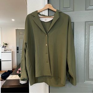 Aritzia Wilfred Freeform Top